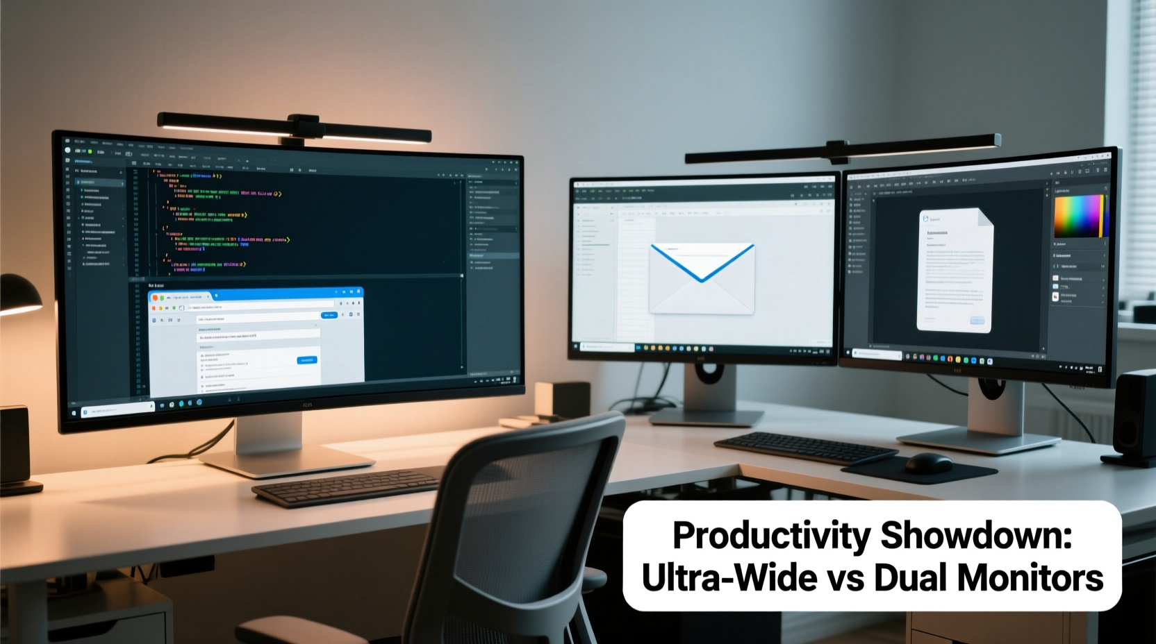 gaming monitors vs ultrawide for productivity which multitasks better