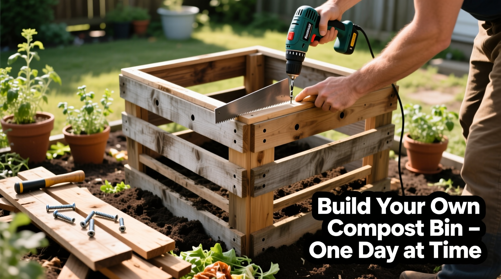 diy compost bins you can build one day video