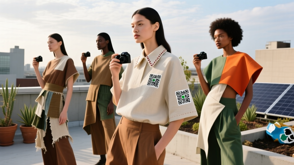QR Codes & Blockchain Fashion: Scan to Verify Style