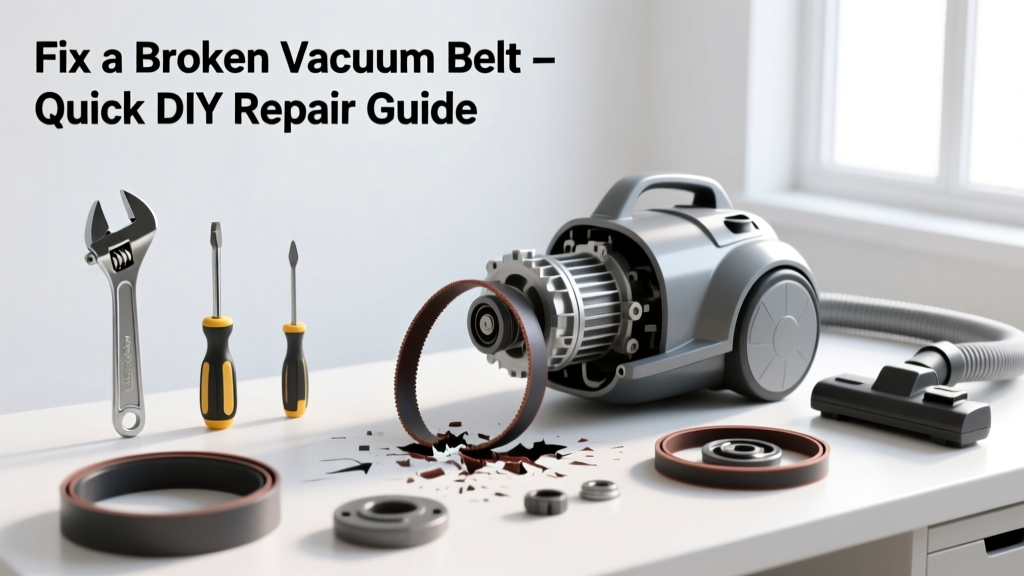Fix a Broken Vacuum Belt: Quick DIY Repair Guide