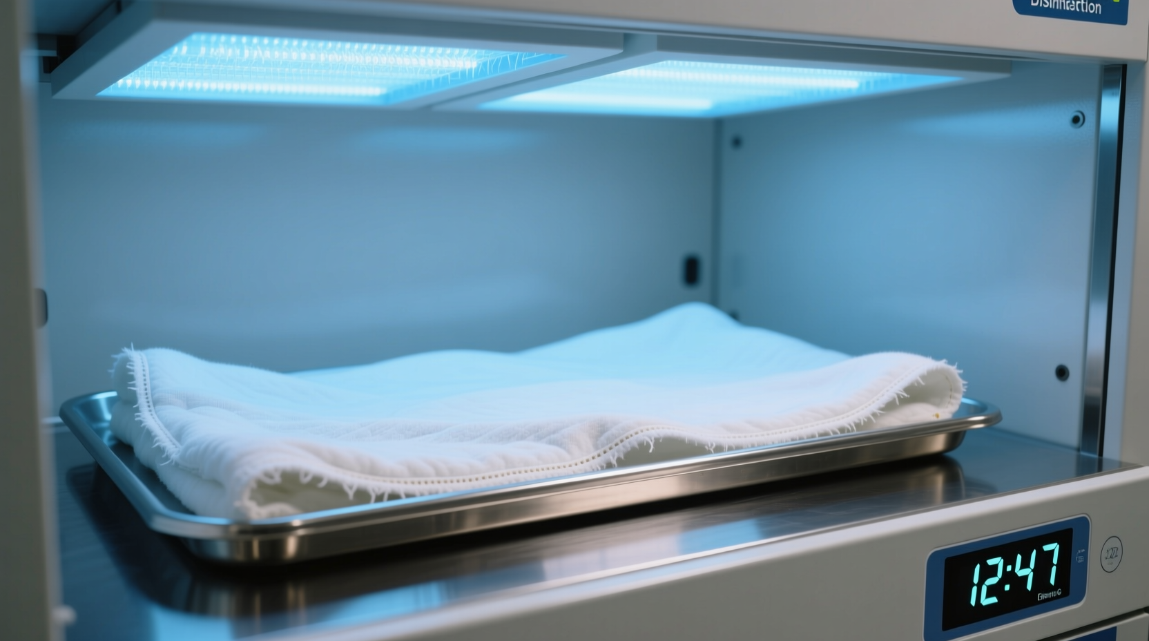 how to disinfect weighted blanket covers safely