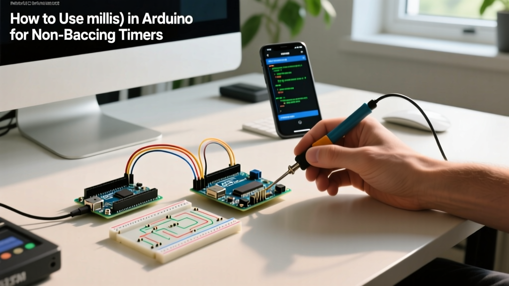 How to Use millis() in Arduino for Non-Blocking Timers