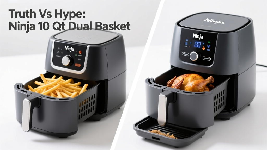 Ninja 10 Qt Dual Basket Air Fryer Review: Truth vs Hype