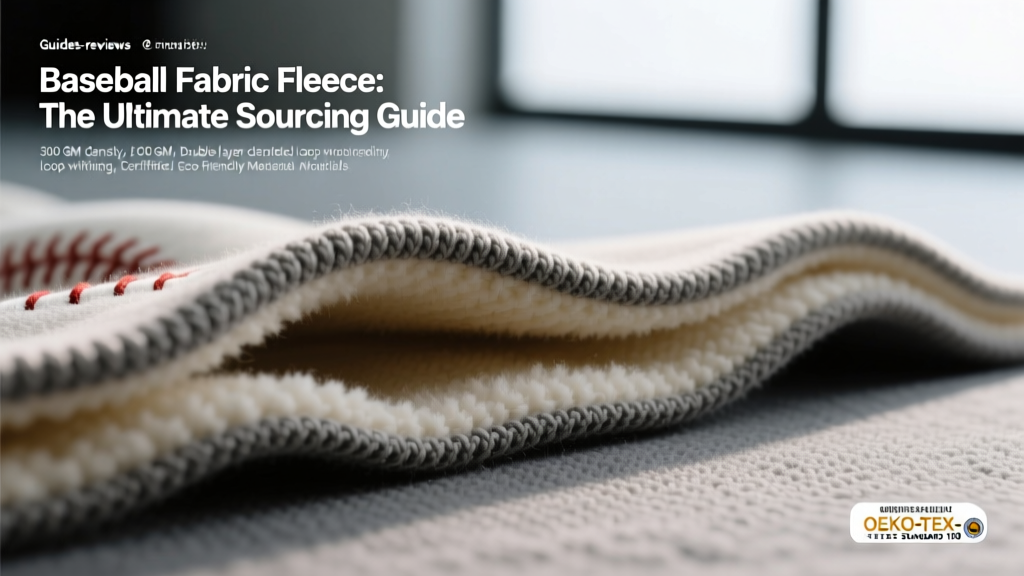 Baseball Fabric Fleece: The Ultimate Sourcing Guide