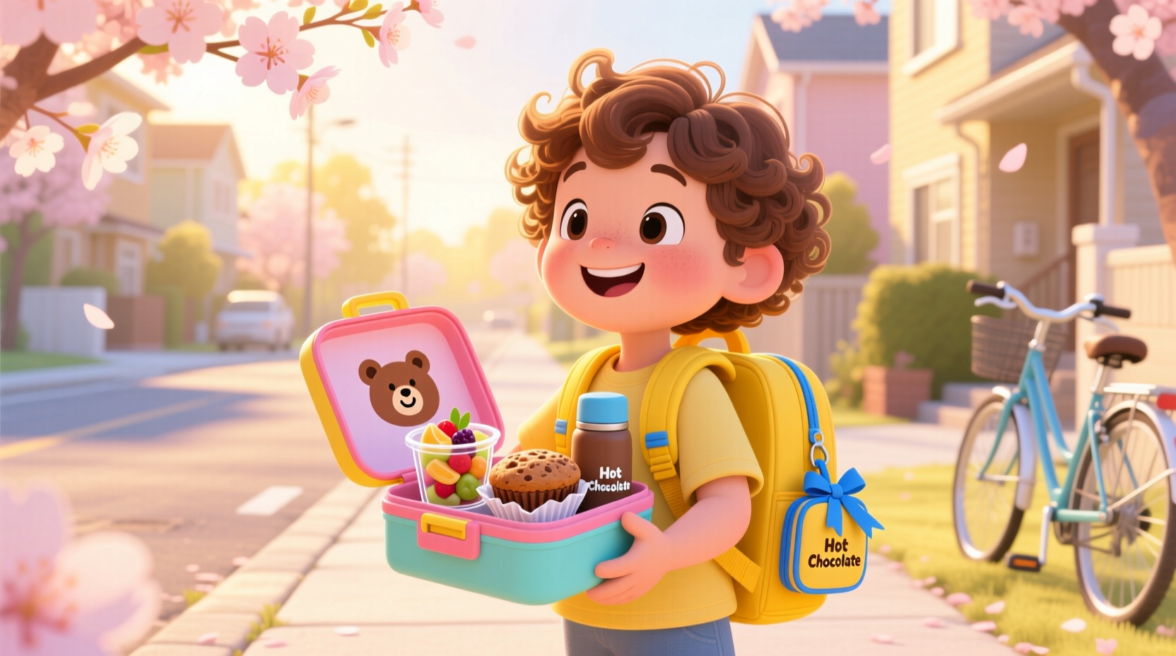 give kids a portable breakfast in the morning