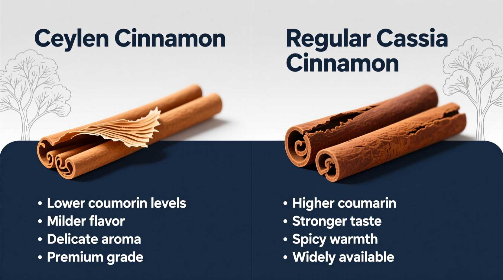 difference between ceylon and regular cinnamon