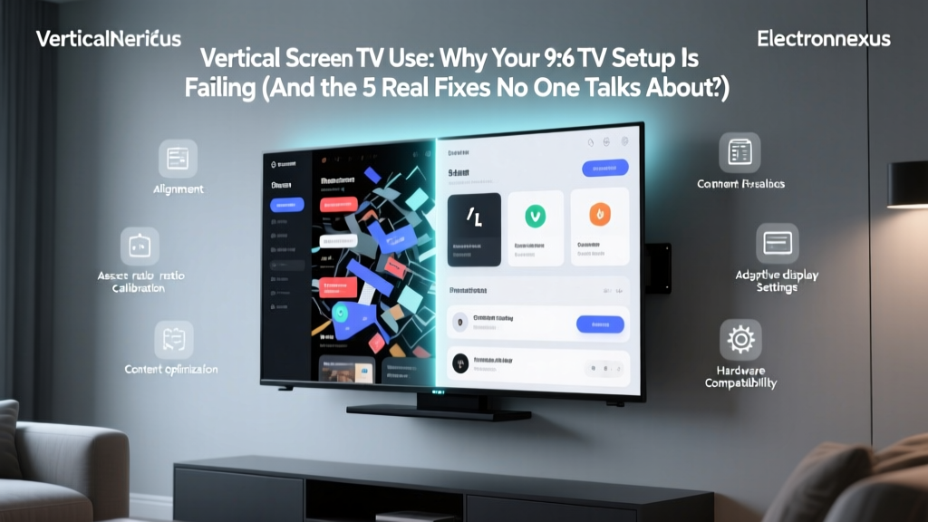 Vertical Screen Tv Use: Why Your 9:16 TV Setup Is Failing (And the 5 Real Fixes No One Talks About)