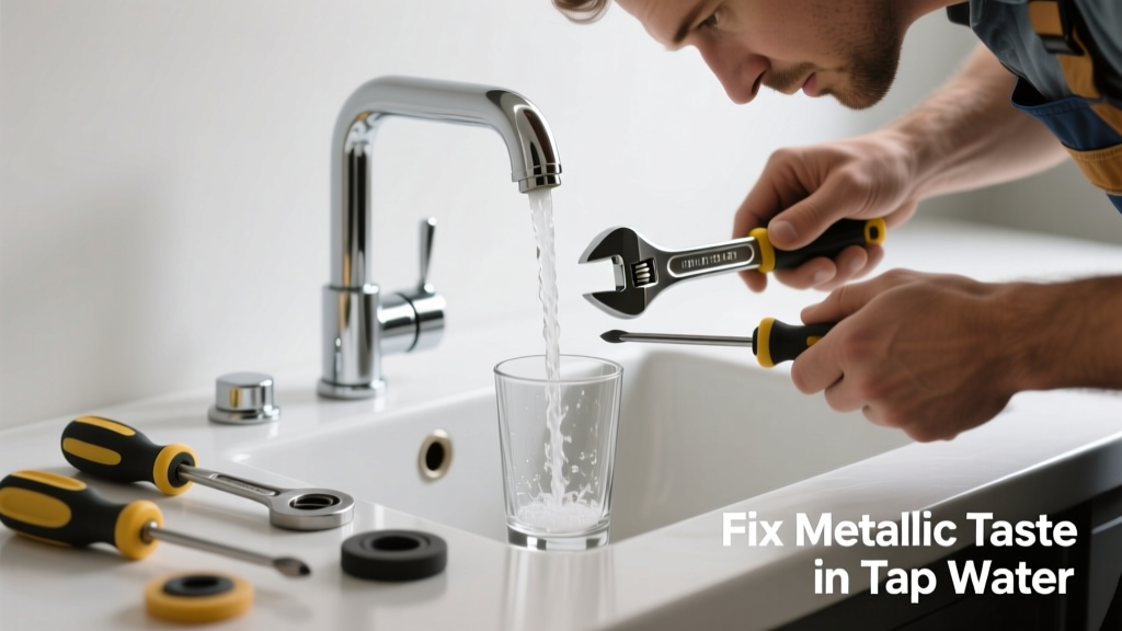 How to Fix Metallic Taste in Your Tap Water