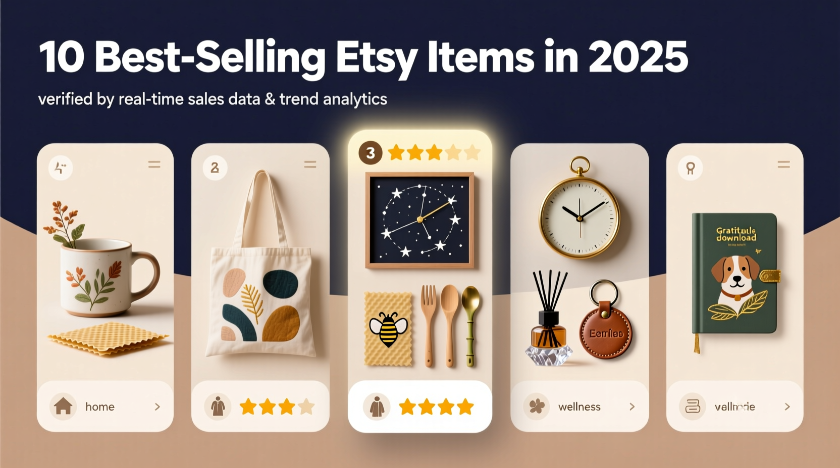 10 Best Selling Etsy Items in 2025 (Verified by Sales Data & Trends)