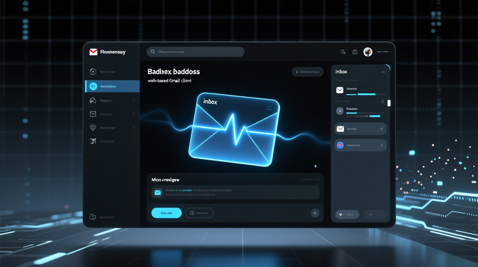 fluent is a badass web based gmail client