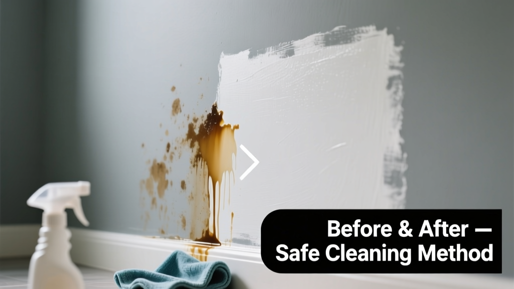How to Remove Urine from a Painted Wall Safely