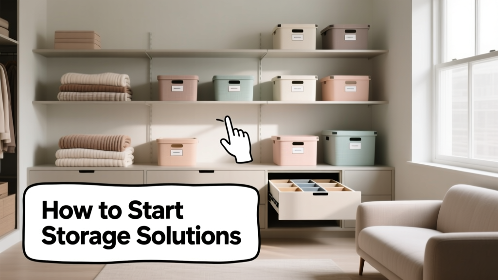 How To Start Storage Solutions: A Practical, Step-by-Step Framework for Real Homes
