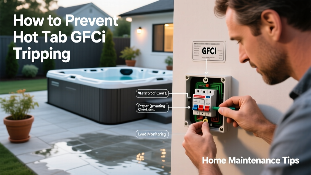 How to Prevent Hot Tub GFCI Tripping: A Homeowner’s Guide