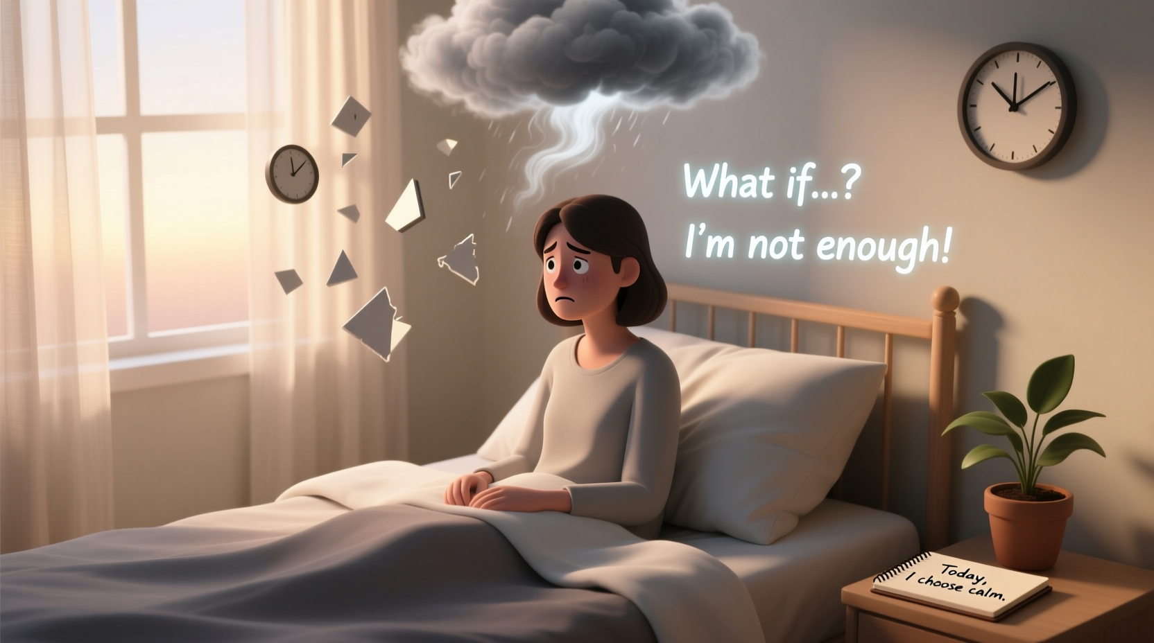 why do i wake up anxious every morning possible triggers and solutions