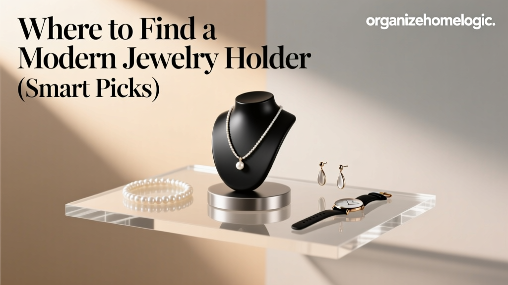 Where to Find a Modern Jewelry Holder (Smart Picks)