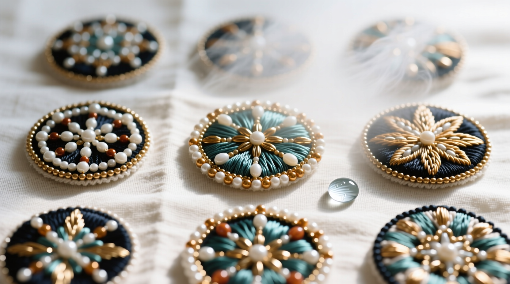 how to wash beaded embroidery patches safely