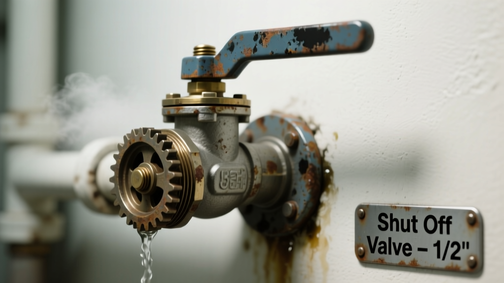 Water Main Shutoff Stuck and Smells Bad: Quick Diagnosis