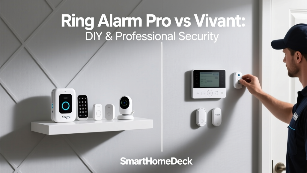 Ring Alarm Pro vs Vivint: DIY vs Professional Security