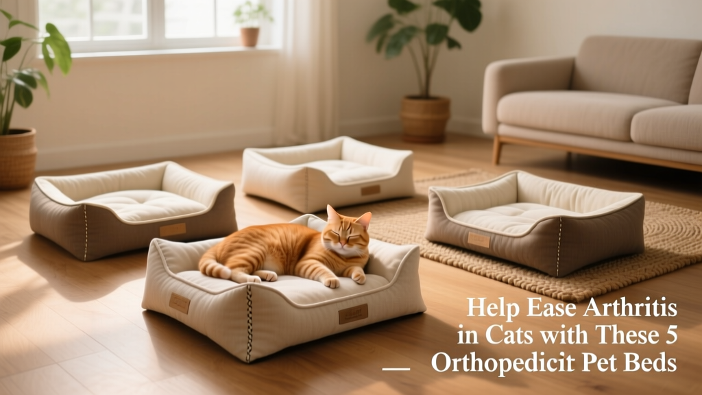 Help Ease Arthritis in Cats With These 5 Orthopedic Pet Beds