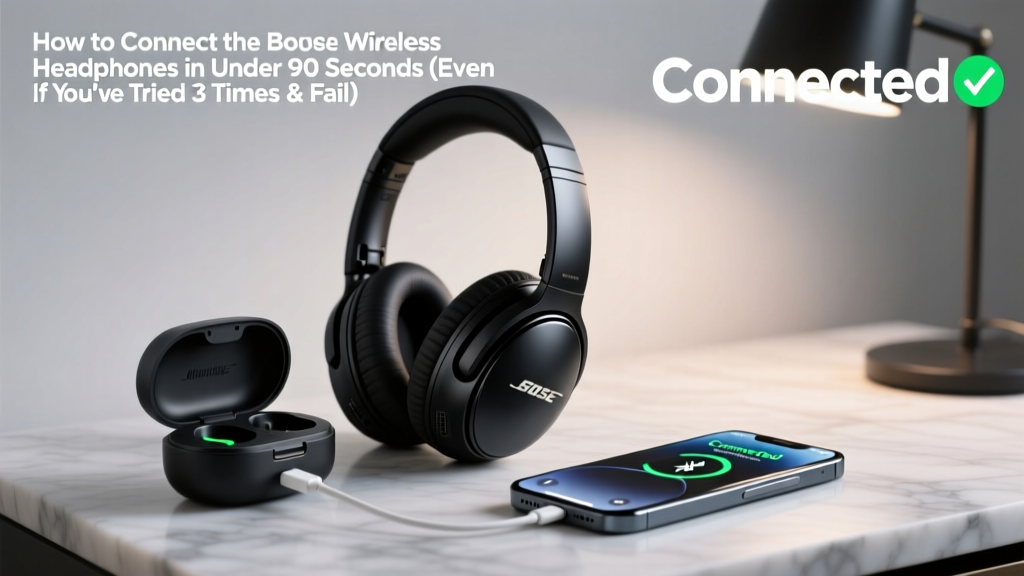 How To Connect The Bose Wireless Headphones (2026)