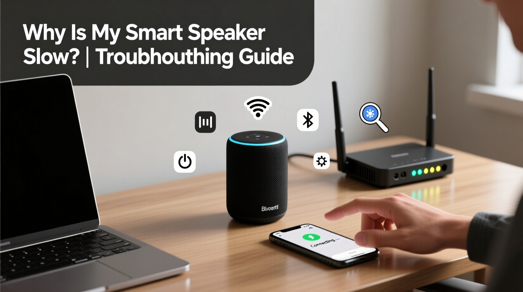 why is my smart speaker responding slowly troubleshooting connectivity issues