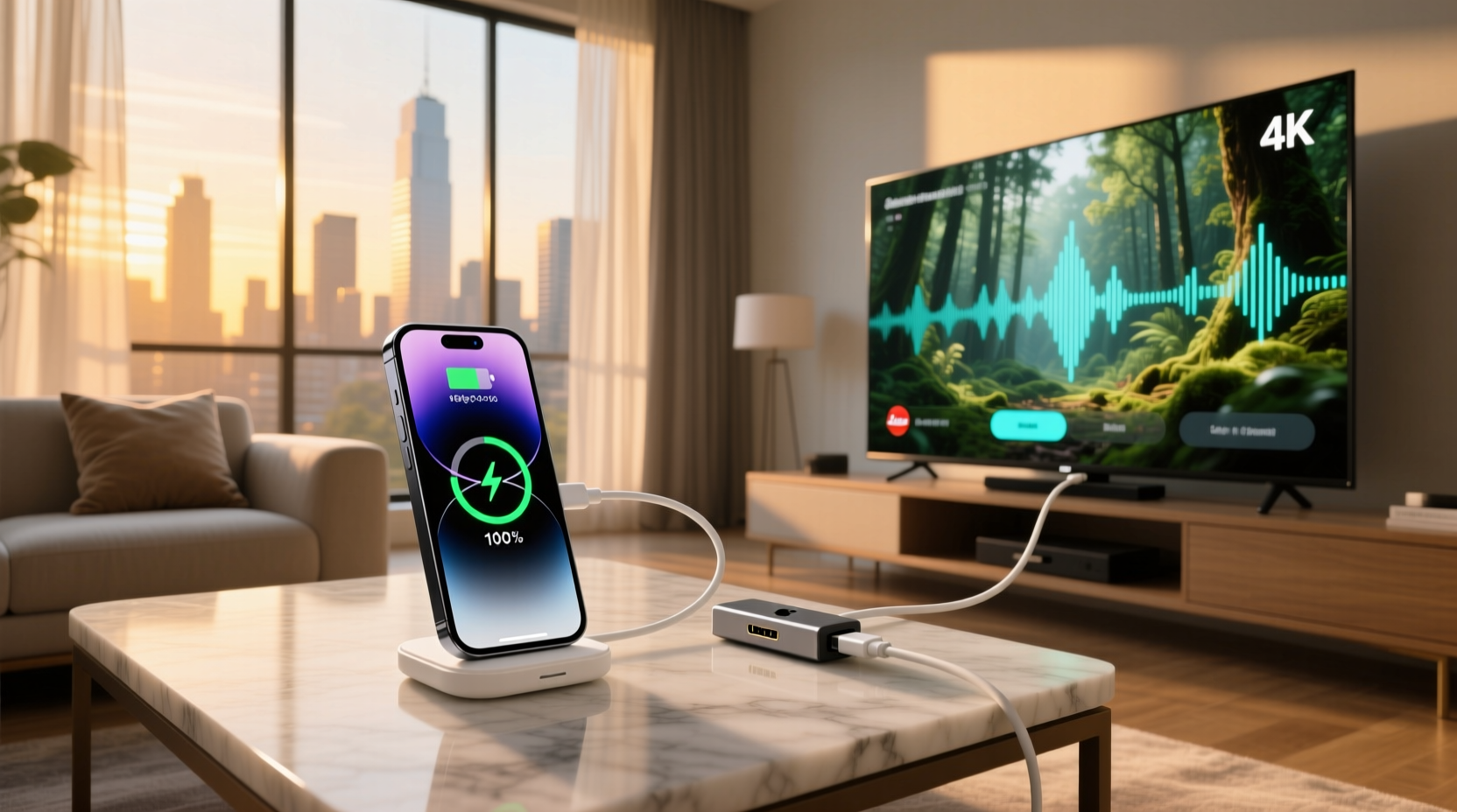 Charge Your iOS Device and Plug It Into a TV at the Same Time: Yes, But Do It Right