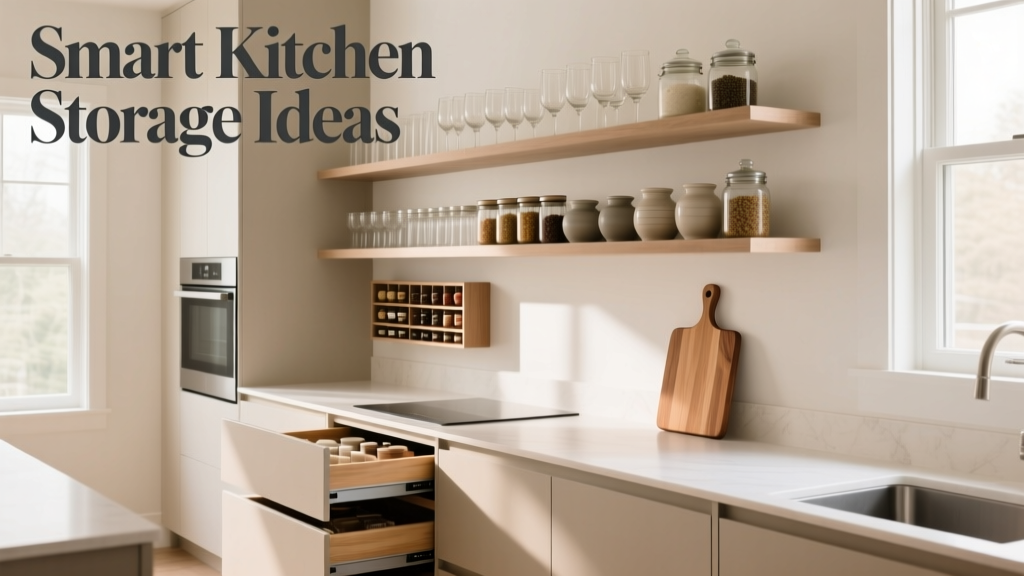 Smart Kitchen Storage Ideas That Maximize Space