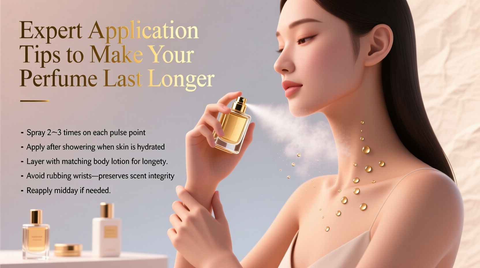 how to make your perfume last longer throughout the day expert application tips