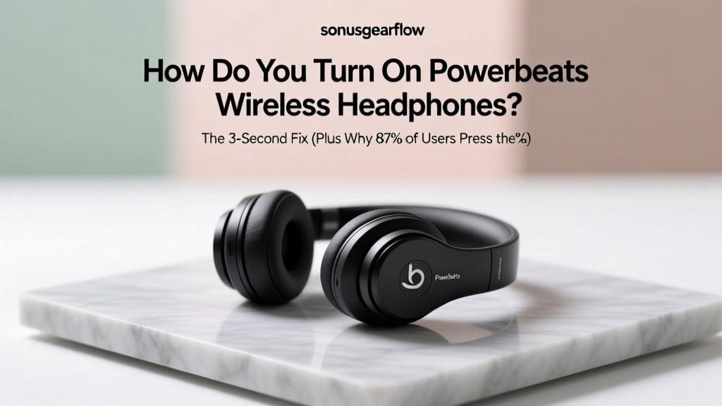 How to Turn On Powerbeats Wireless Headphones (2026)