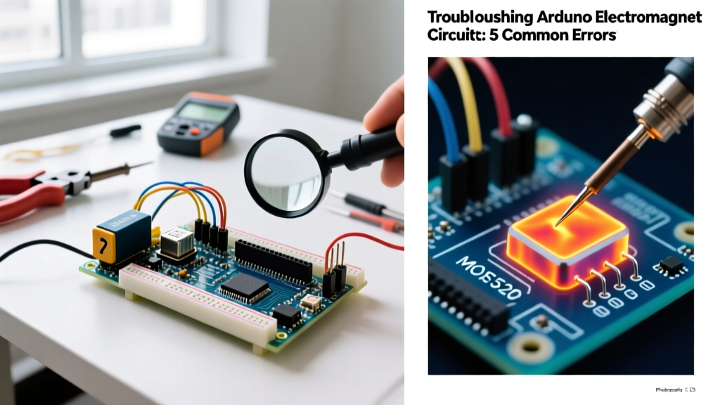 Troubleshooting Arduino Electromagnet Circuits: 5 Common Errors