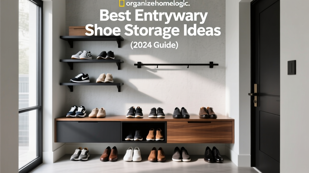Best Entryway Shoe Storage Ideas (2024 Guide)