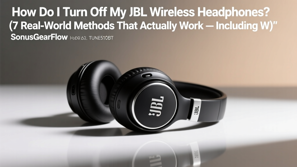 JBL Wireless Headphones: How to Turn Off (2026)