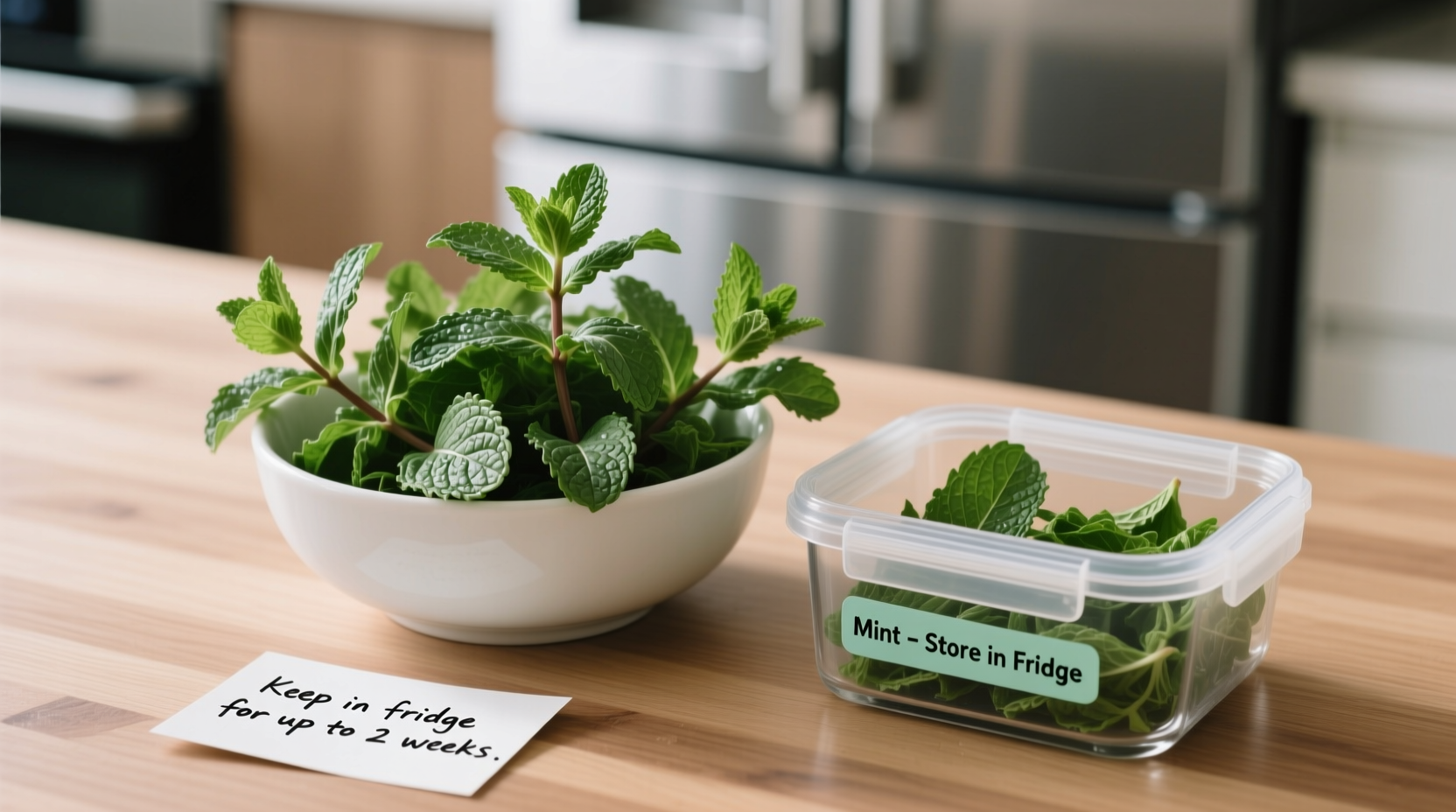 How To Store Mint Leaves In Fridge