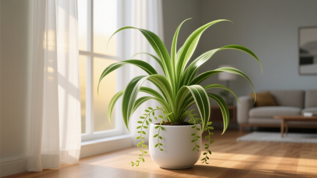 Spider Plant Sun Needs: Filtered Light Tips
