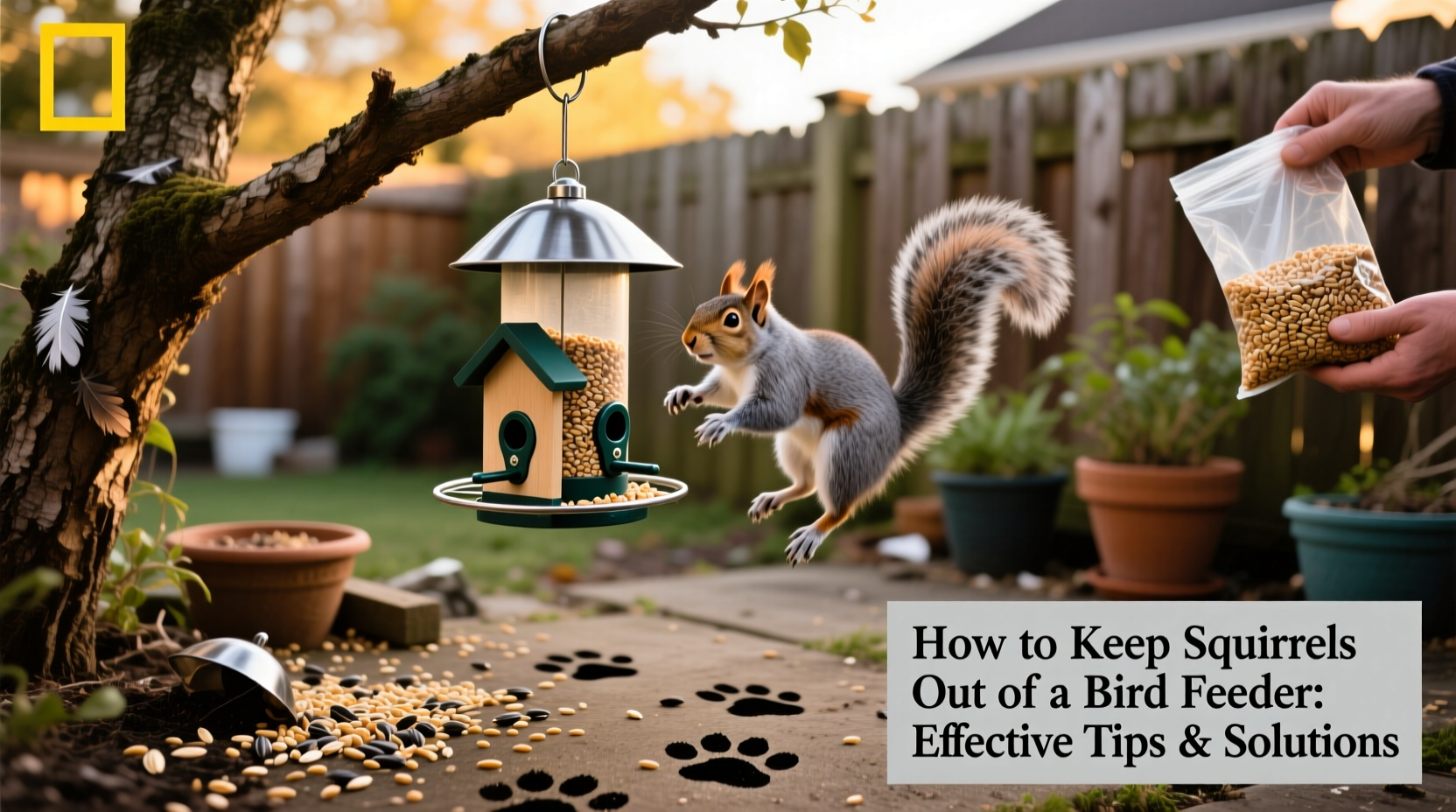 How to Keep Squirrels Out of a Bird Feeder: Effective Tips & Solutions