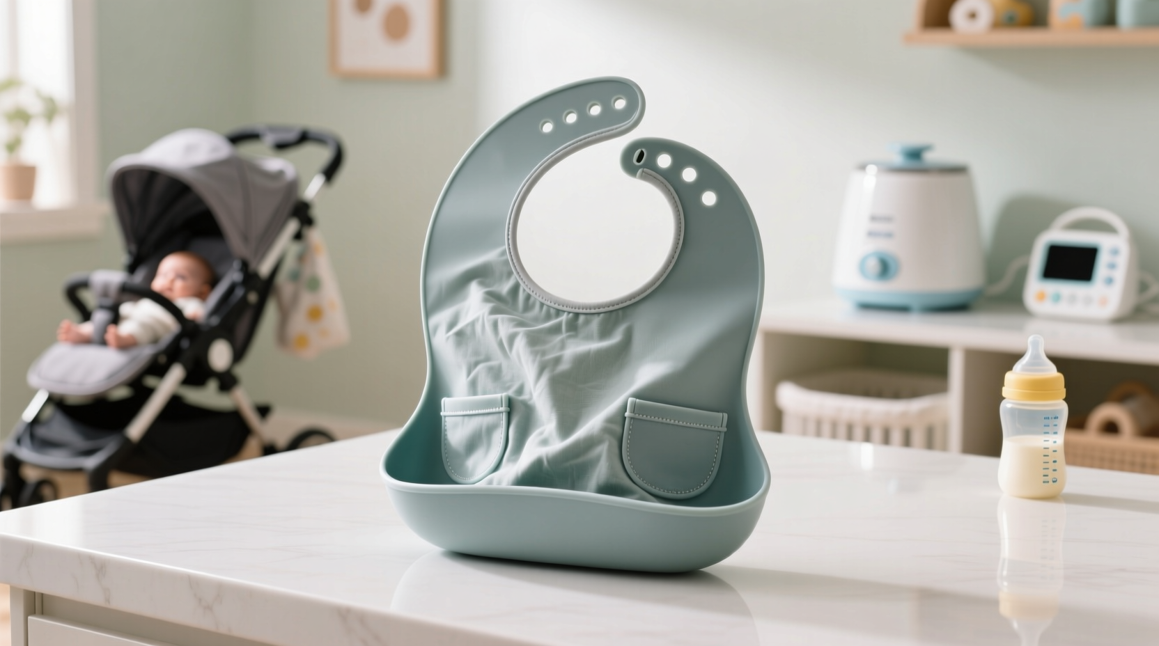 how to sanitize baby bibs without warping