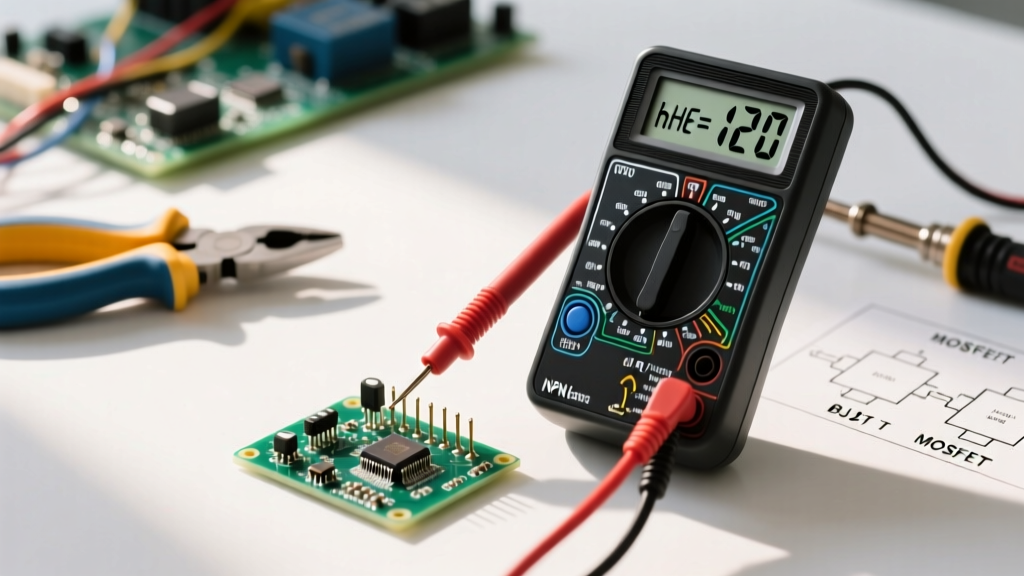 How Do I Test a Transistor With a Digital Multimeter?