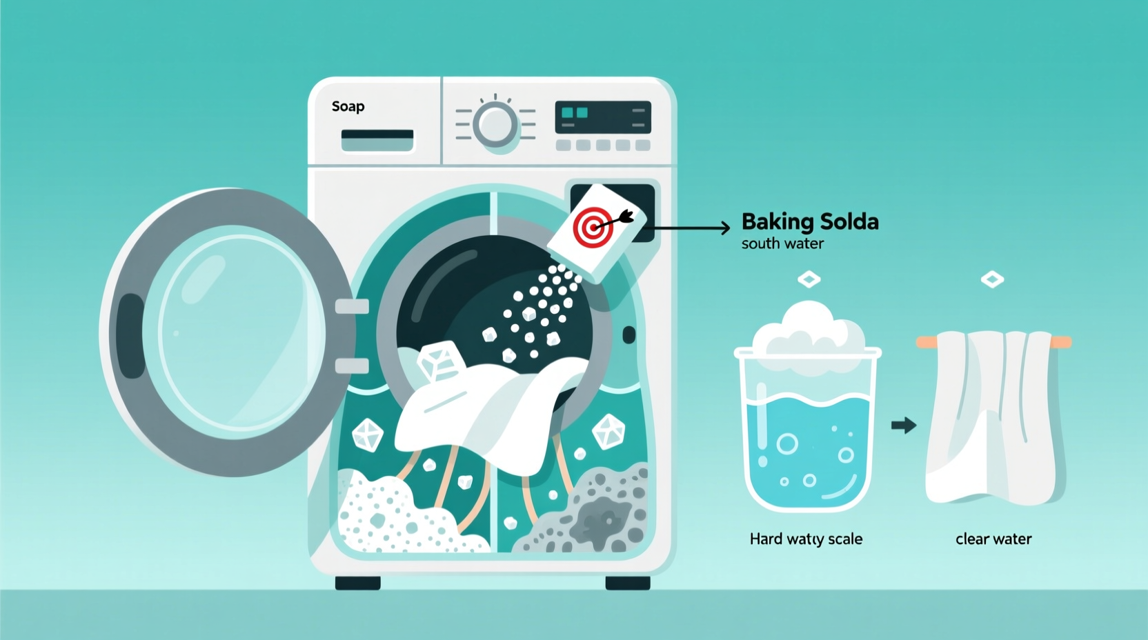 baking soda in laundry hard water fix or hidden risk