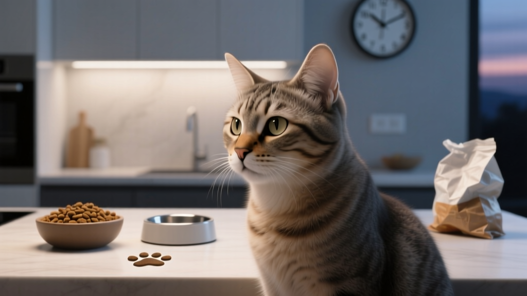 What Cat Behavior Means Dry Food