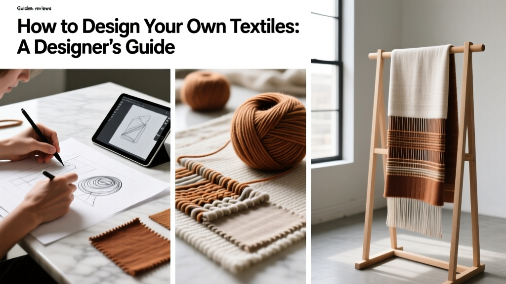 How to Design Your Own Textiles: A Designer’s Guide