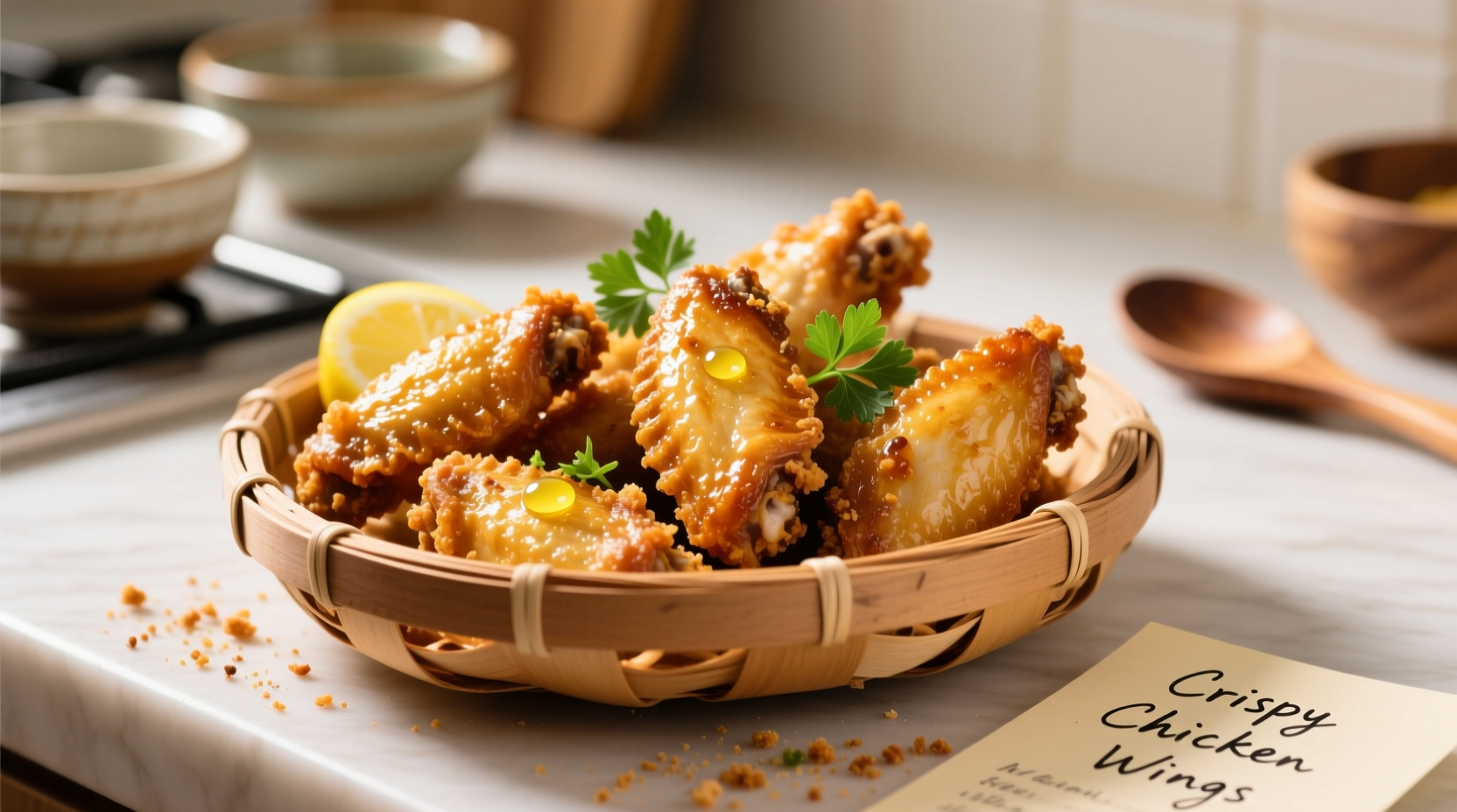 how to cook crispy chicken wings