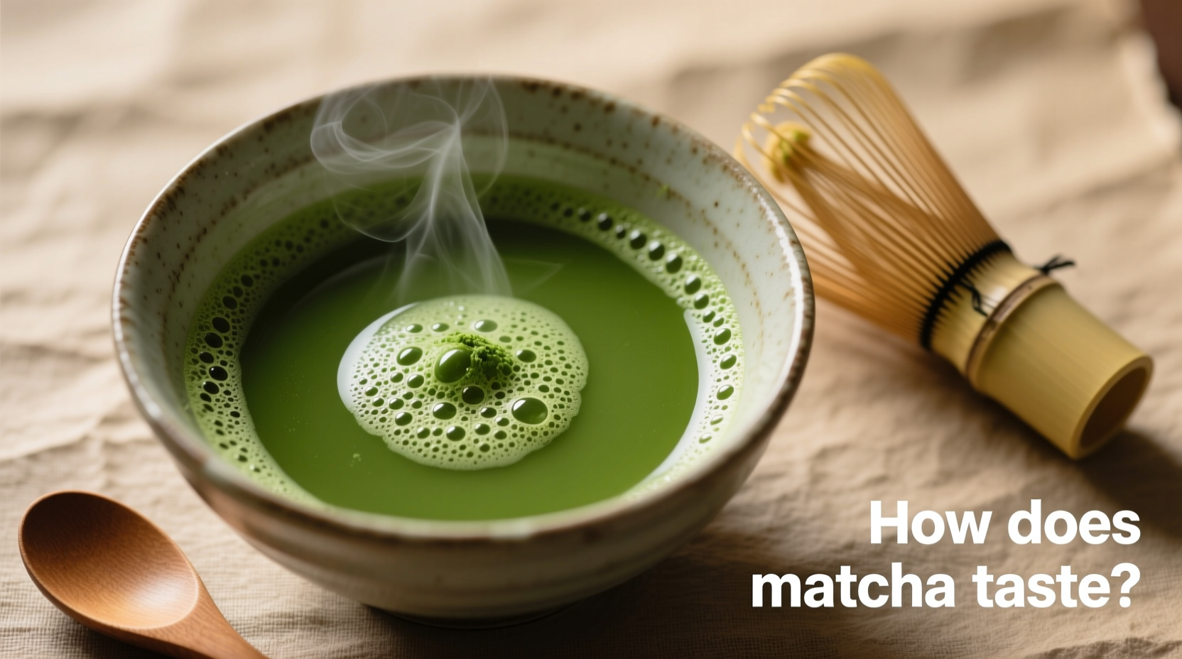 how does matcha taste