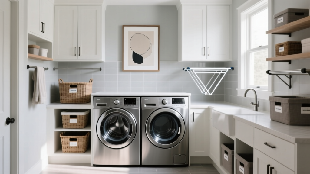 Best Laundry Room Storage Ideas for Small Spaces