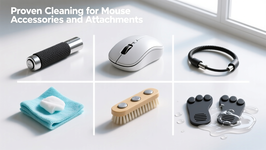 Proven Cleaning for Mouse Accessories and Attachments