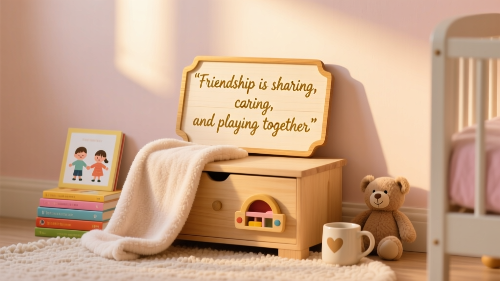 Kind Words, Big Hearts: Evidence-Based Friendship Quotes for Preschoolers (Ages 3–5)