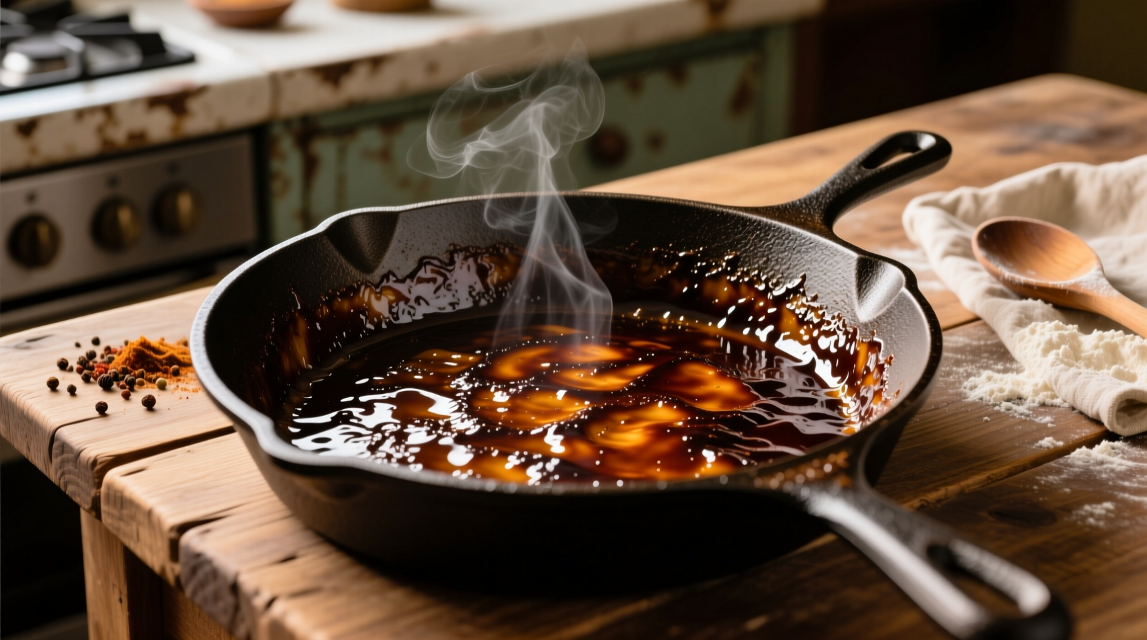 give your cast iron skillet a delicious seasoning with