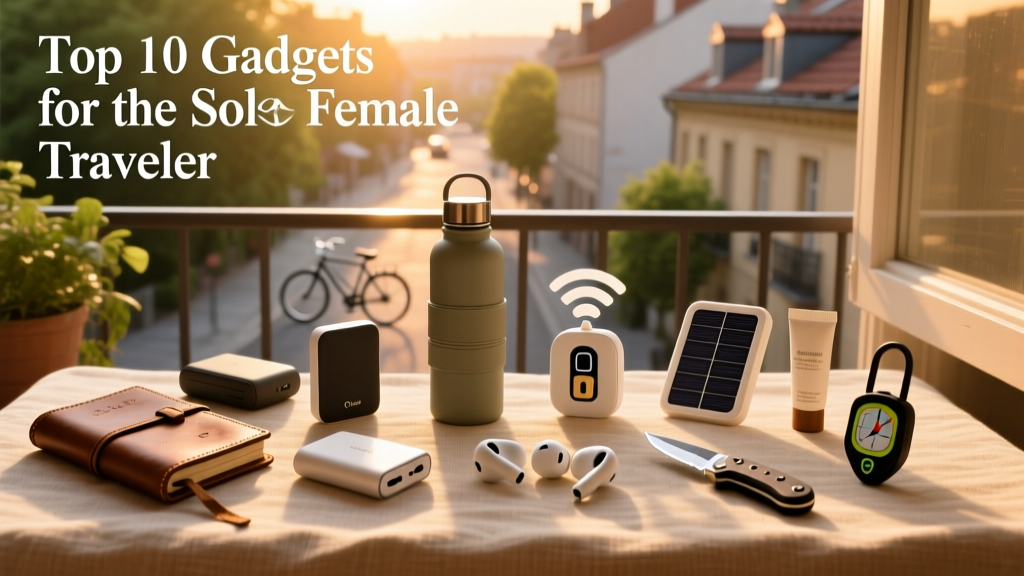 Top 10 gadgets for every solo female traveler