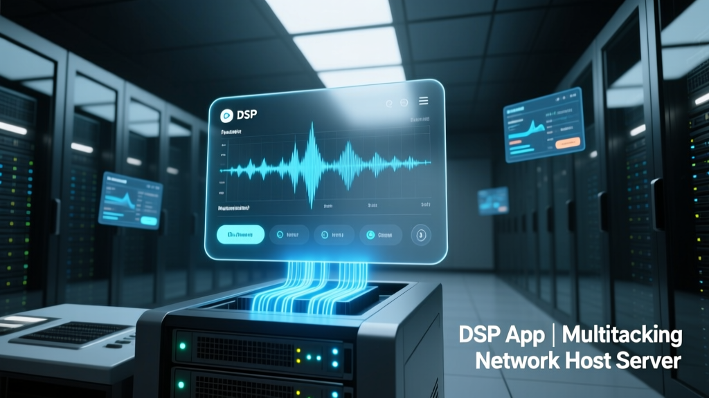 DSP App Is Also a Multitasking Network Host Server: Architecture, Real-World Deployment, and Calibration Implications