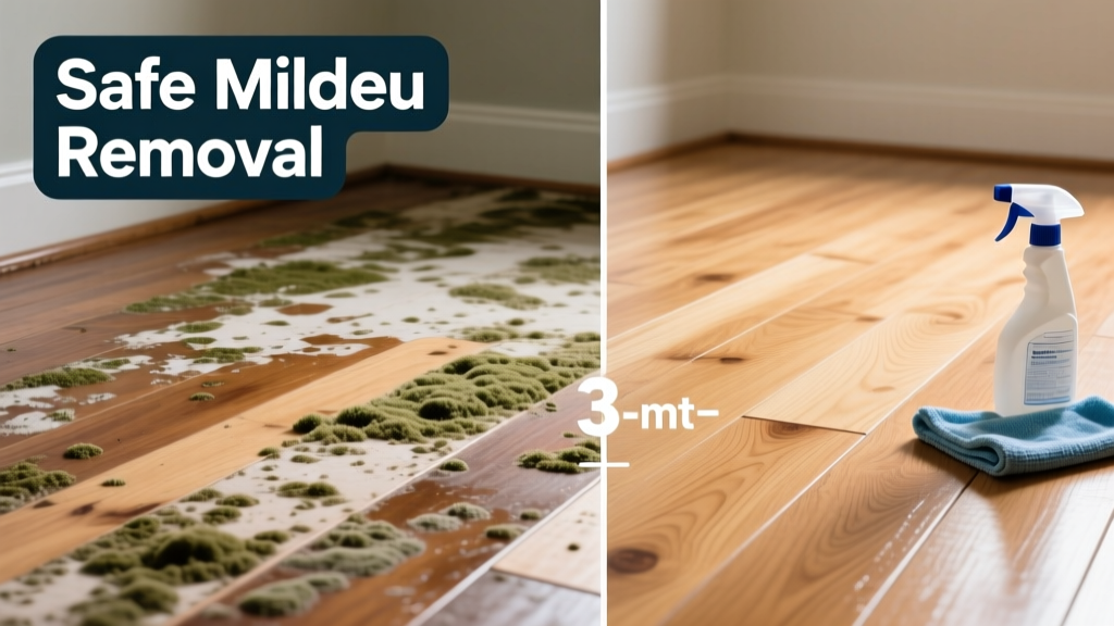How to Remove Mildew from Hardwood Floors Safely