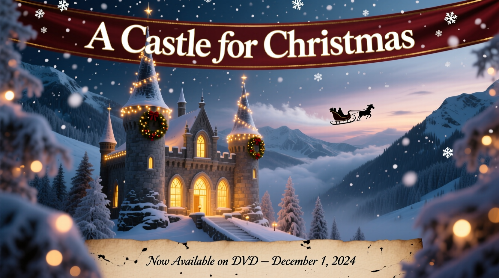 a castle for christmas dvd